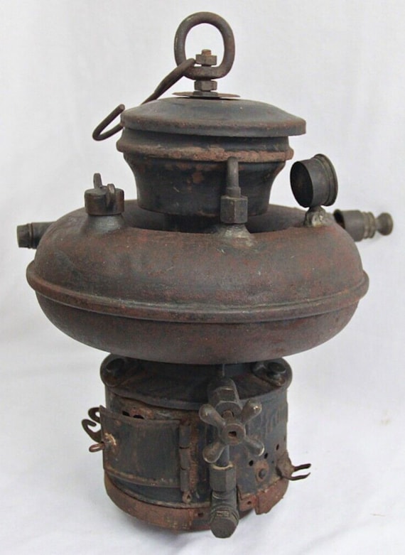 Vintage Petromax Lamp No. 834 Kerosene German Pressure Lamp Light
