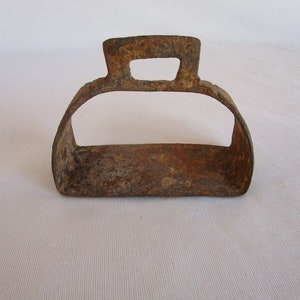 Iron Horse Foot Rest Pedal Stirrup India Hand Crafted Unique Design Vintage Home Decor Equestrian Collectible Rustic Farmhouse Style