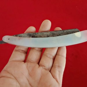 Vintage Empress of India Straight Razor: Antique Barber Shaving Tool