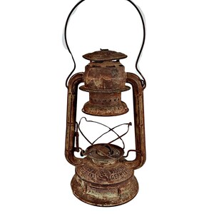 Vintage Feuerhand Nr. 260 Petroleumlampe: Rustikale Petroleumlampe OHNE Kugel