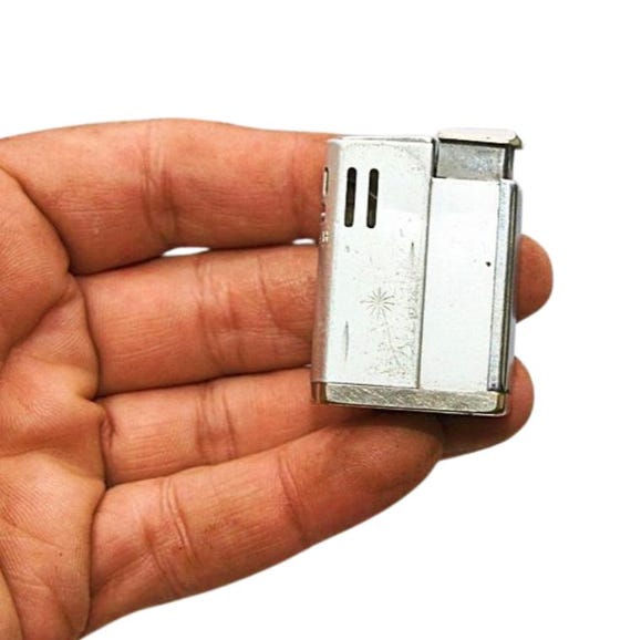 Vintage Brother Lite Sonnet Mini Penguin Gas Lighter Pocket-Sized Japan-Made Collectible Rare Smoking Accessory for Enthusiasts & Collectors