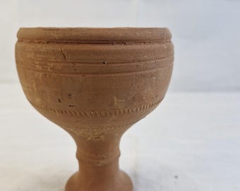 Handmade Clay Terracotta Traditional Chillam – Rustic Indian Cultural Decor