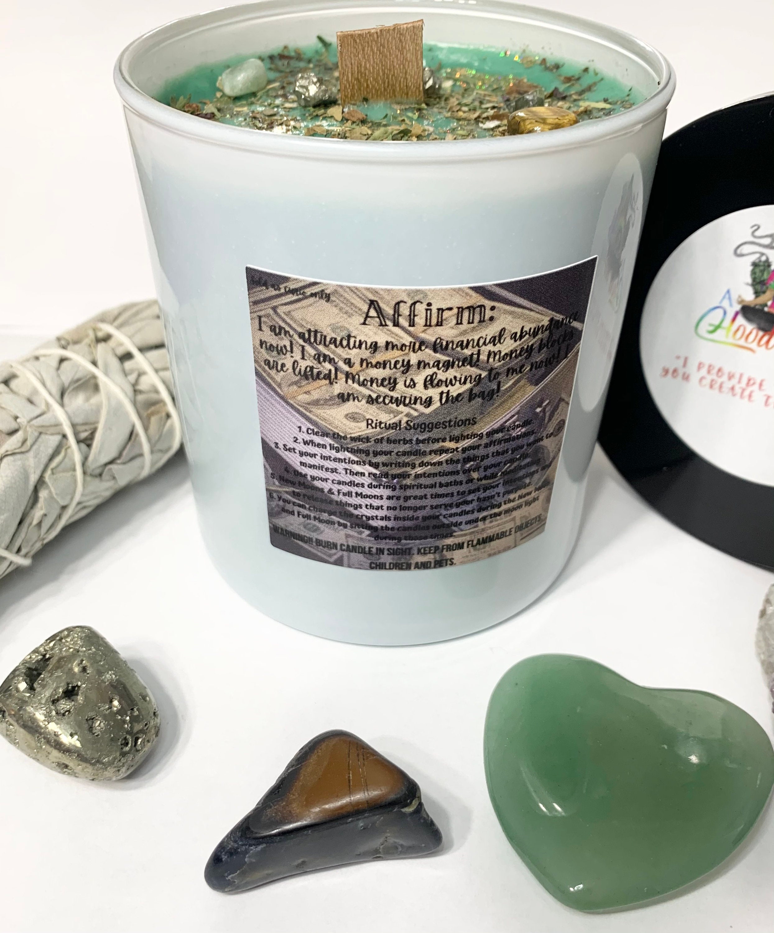 Money Candles/ Manifestation Candle/Ritual Candles/Dressed Etsy