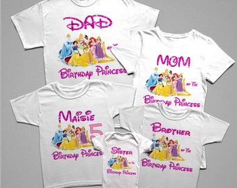 disney princess shirts etsy