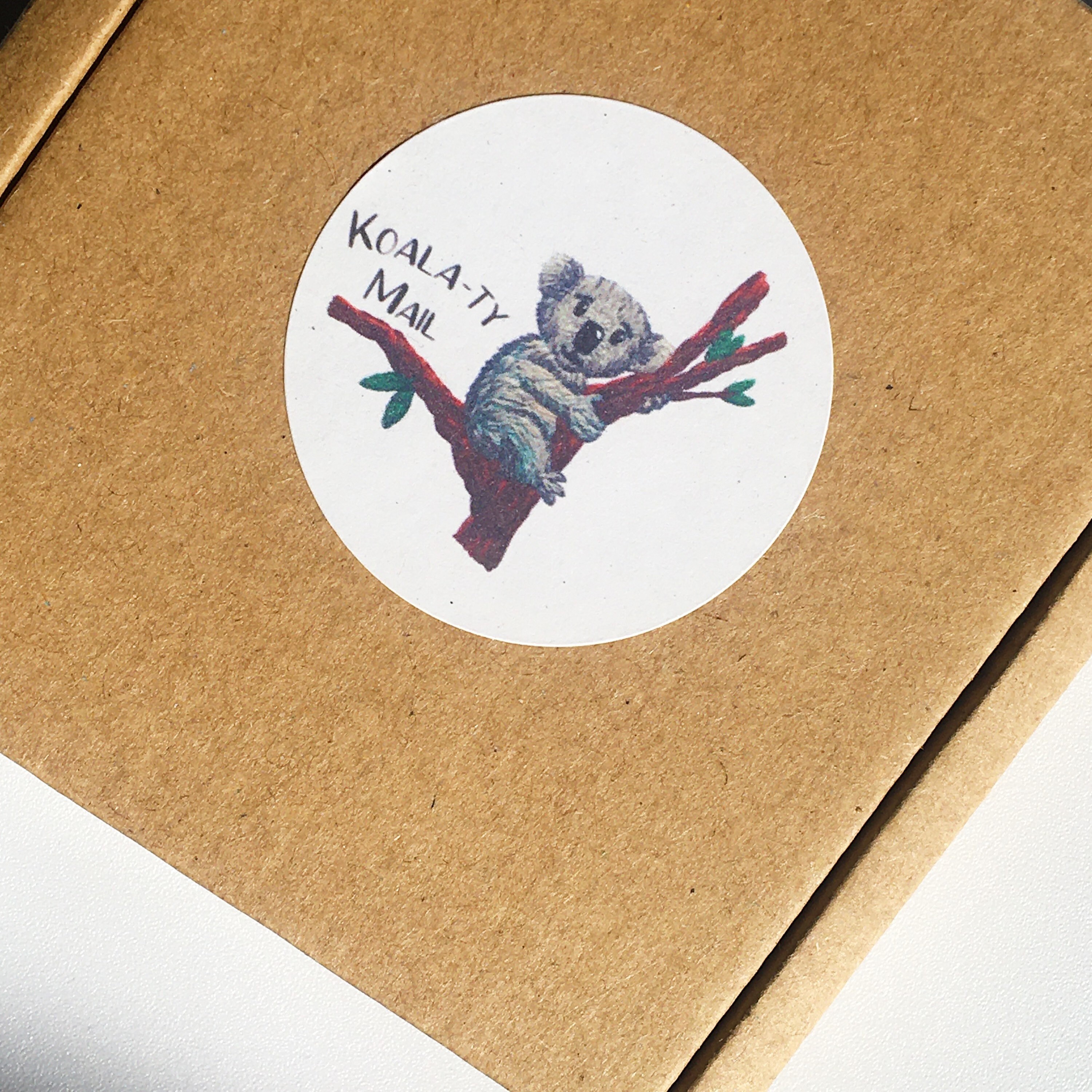 Biodegradable Koala ty Mail Koala Paper Labels Eco Friendly Etsy Biodegradable koala ty mail koala paper labels eco friendly etsy