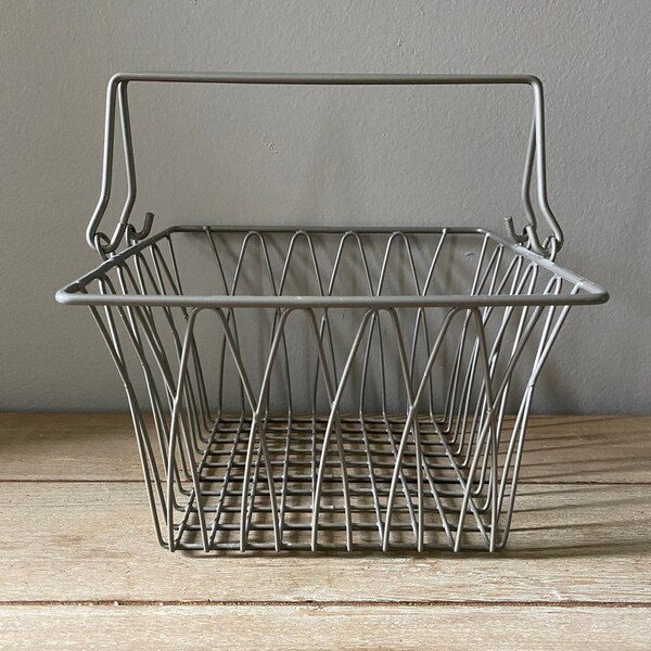 Small Metal Basket Etsy