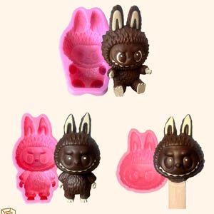 Labubu Silicone Mold Bundle - Food Grade & Easy to Demold