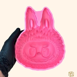 XL Labubu Head Cake Silicone Mold - Food Grade & Easy to Demold