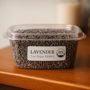 Organic Dried Lavender