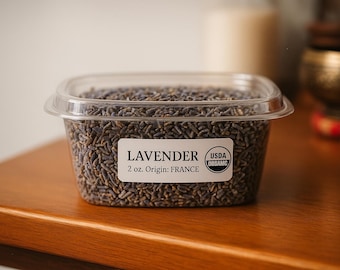 Lavanda seca orgánica