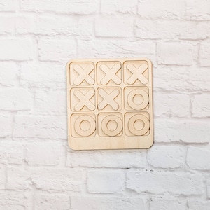 UNDISCOVERED Artisan Box  Handcrafted Large Wood Tic-Tac-Toe Board from  Thailand - Extreme Tic-T