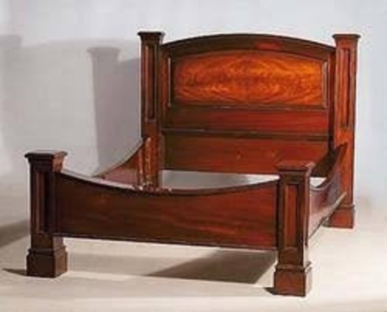 Railroad Baron's Bed by M. Craig Etsy