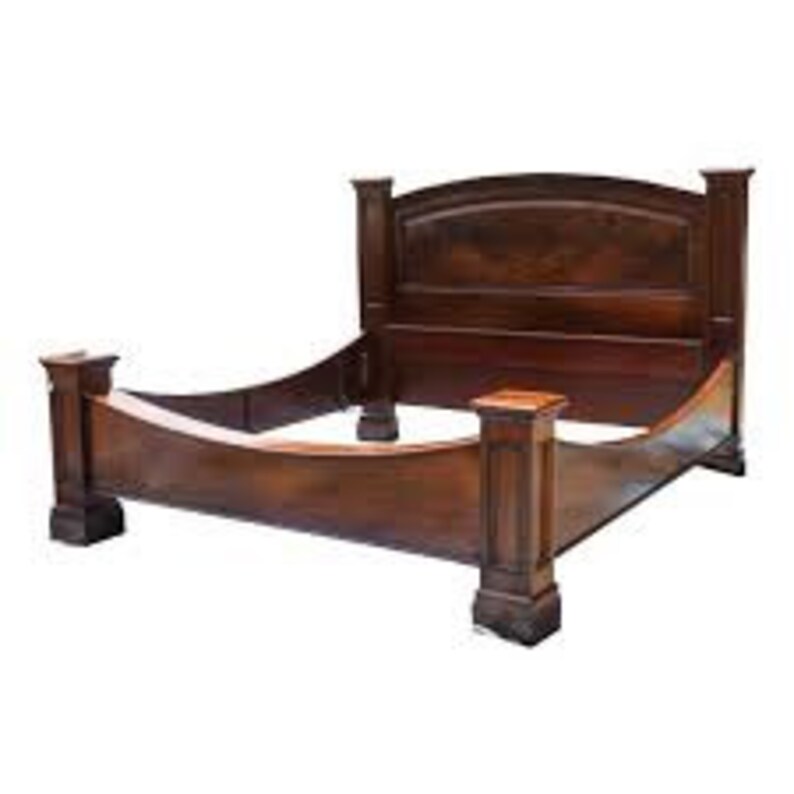 Railroad Baron's Bed by M. Craig Etsy