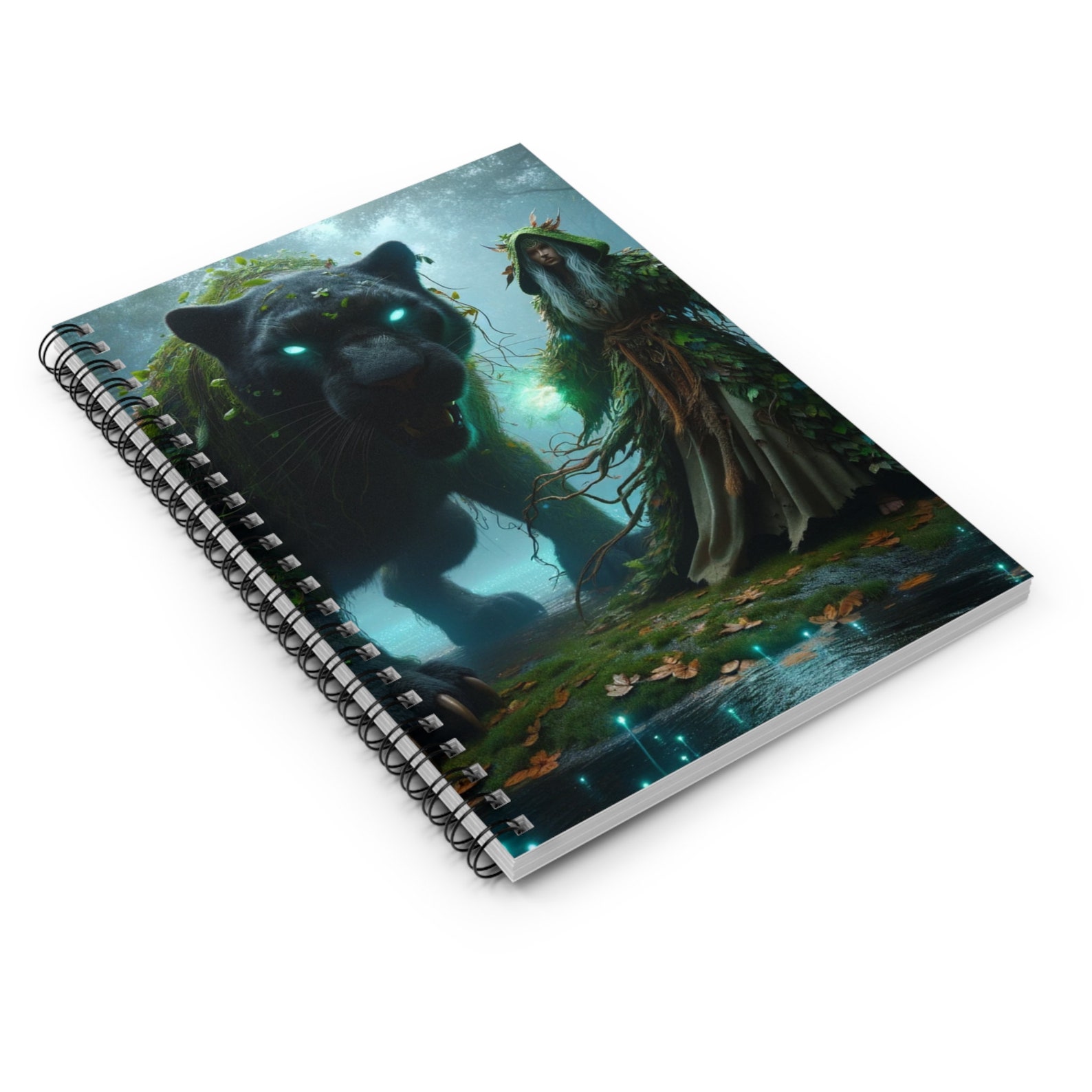 Ranger, Animal Companion, Spiral Notebook - Ruled Line - Etsy