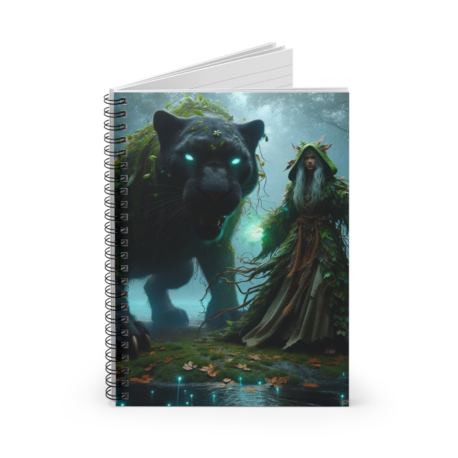 Ranger, Animal Companion, Spiral Notebook - Ruled Line - Etsy