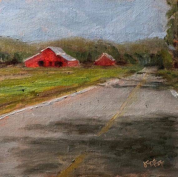 County Road - 6x6 oil