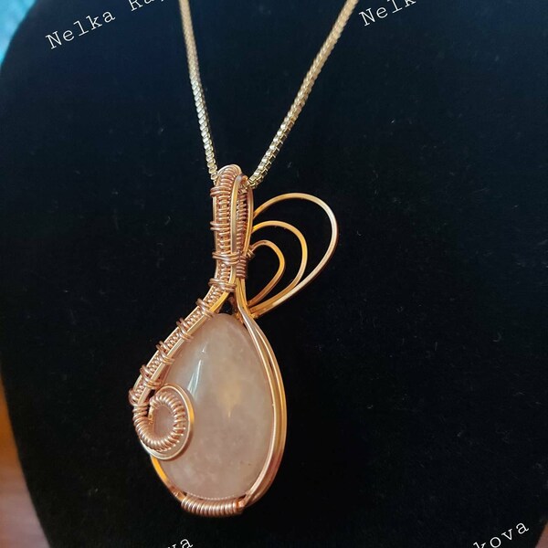 Wire Wrapped Pendant Tutorial - Etsy UK