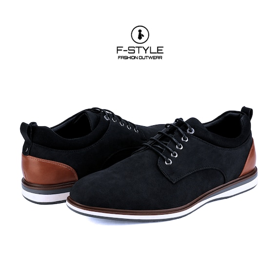 casual dress black shoes