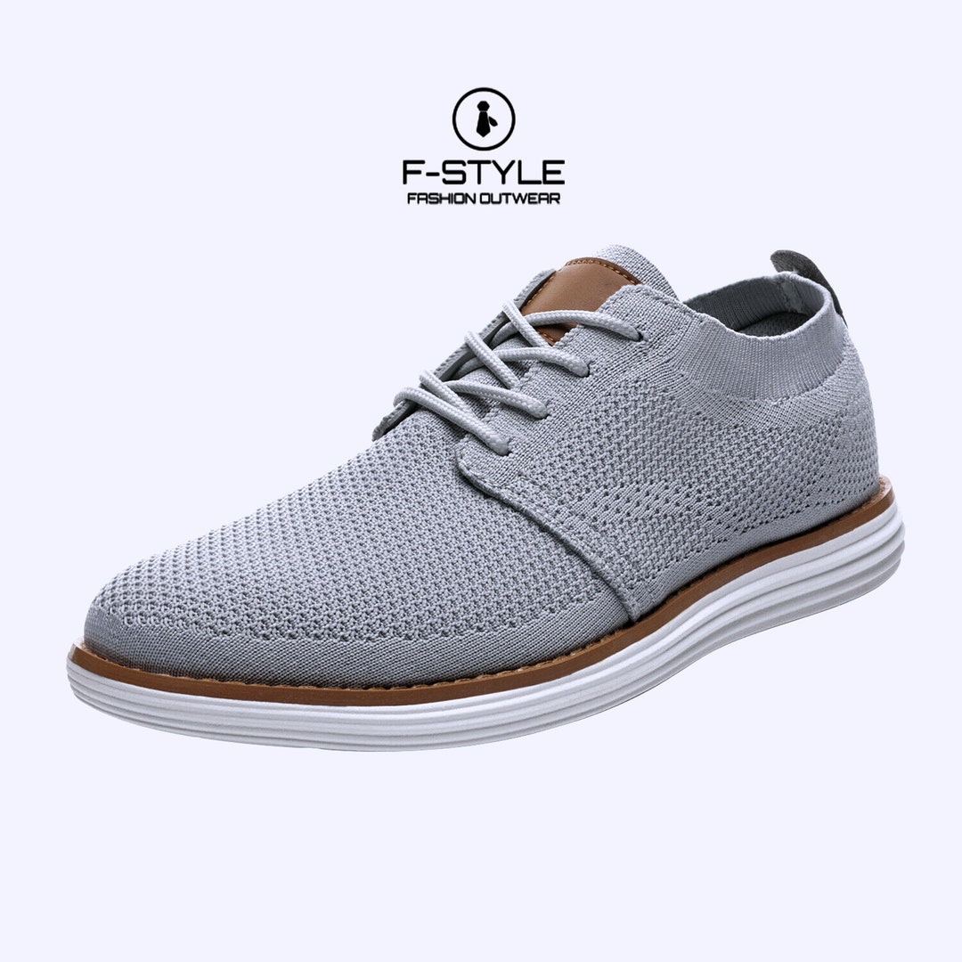 Gray1 Men's Casual Shoes Athletic Shoe Comfort Etsy