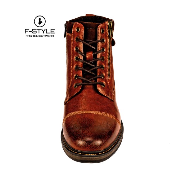 Men's Combat Motorcycle Boots Oxford Dress Boot Lace Up Shoes Men's Fashion Comfort Combat Motorcycle Boots Oxford Dress Boot Lace Up Shoes
