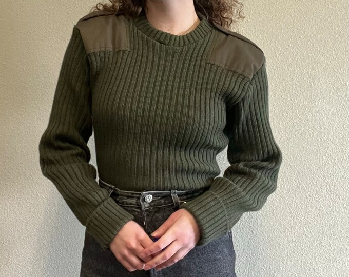Vintage 1980s Wool Cherry Sweater