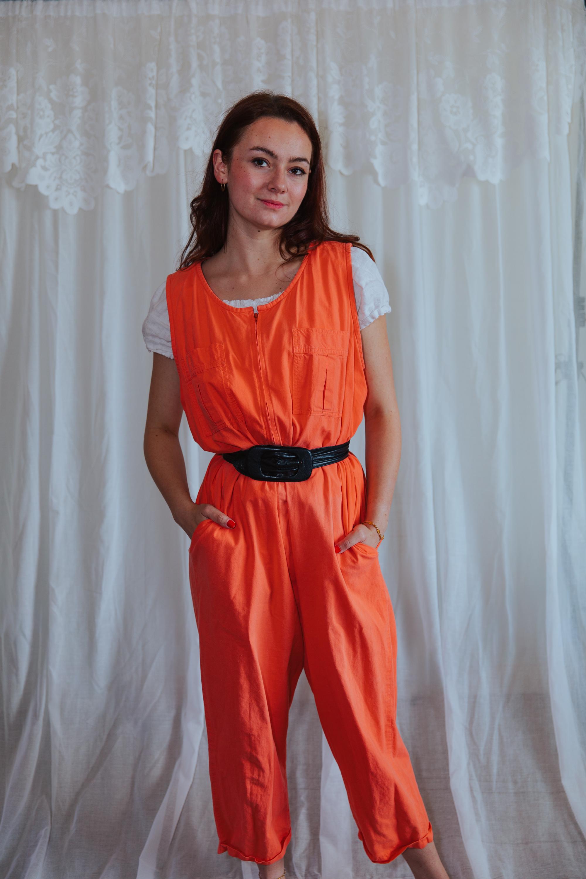 80s Neon Jumpsuit - Etsy
