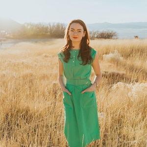 green shift dress Tuckernuck Green Embellished Aurelie Shift Dress Green / S
