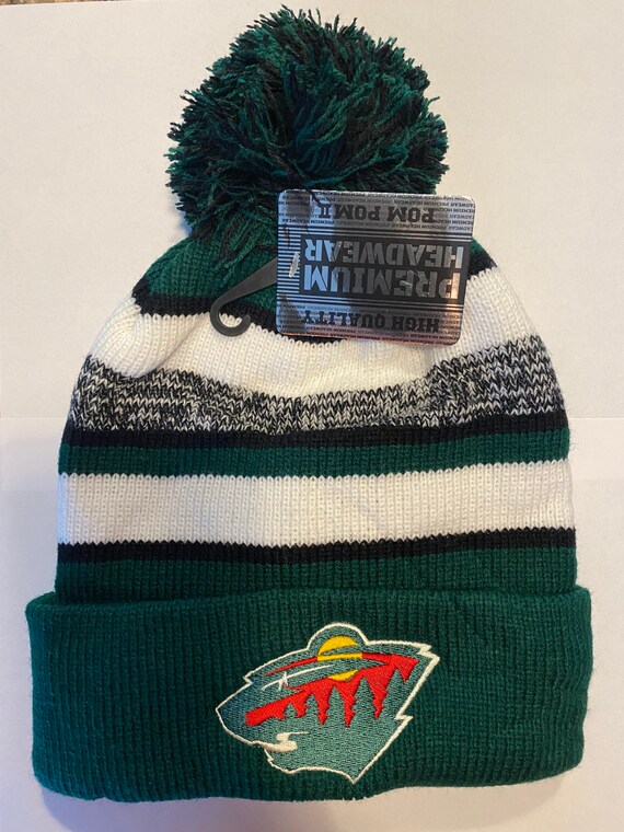 Minnesota Wild Embroidered LOGO Green 