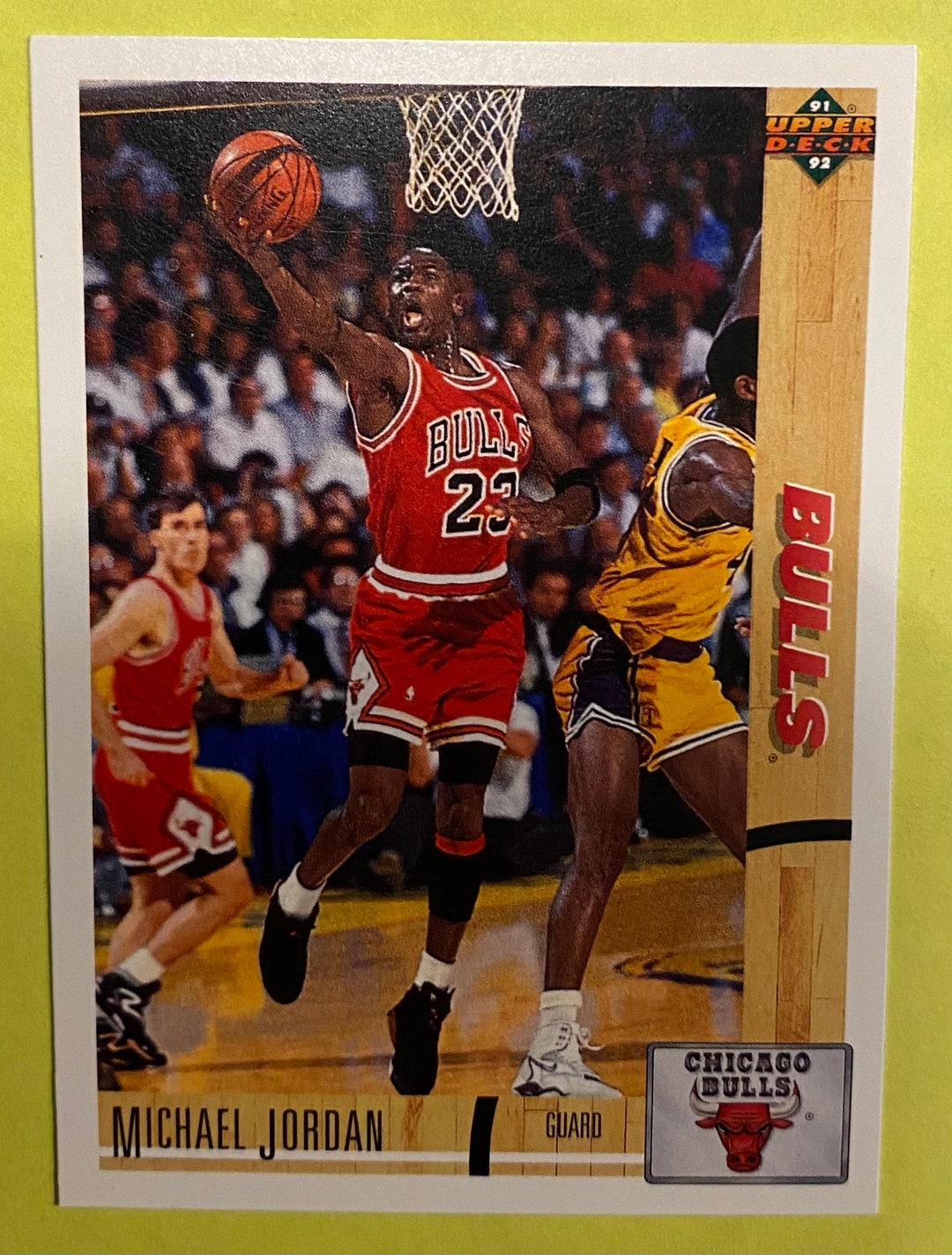 Chicago Bulls 1991 NBA World Champions Team Poster Michael Jordan 23x35in