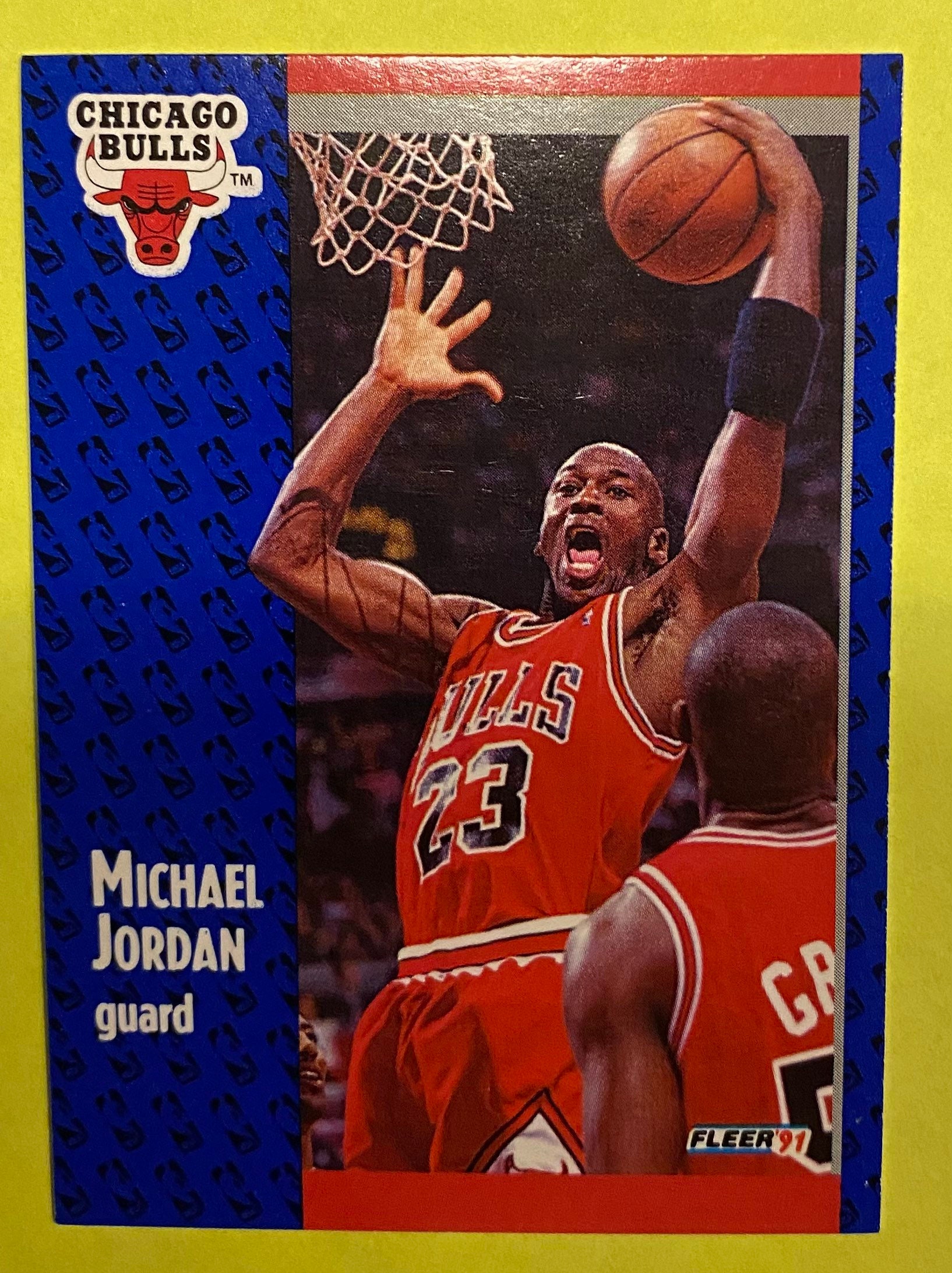 fleer michael jordan 1991