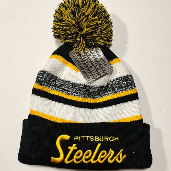 PITTSBURGH STEELERS BLACK FLEECE BEANIE HAT - Foto 7