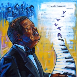 Oscar Peterson - Hymn to Freedom Art Print