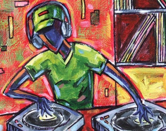 Spinnin' Art Print