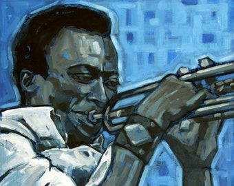 Miles Davis Art Print