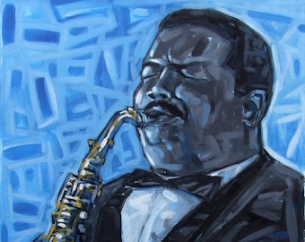 Cannonball Adderley Art Print