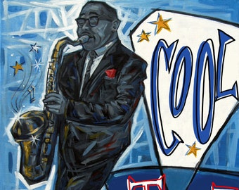 Cool Jazz Art Print