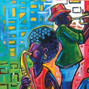 Jazz Trio Art Print - Etsy