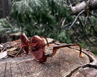 Gafas de sol/gafas de sol francesas vintage de Diane Von Furstenberg de los años 70.