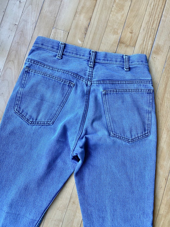 Vintage Jeans Plain Pockets High Rise Bootcut 30 … - image 4