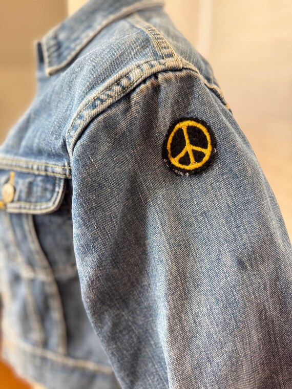 Vintage Denim Jacket, Lee Riders 1970s Trucker Je… - image 8