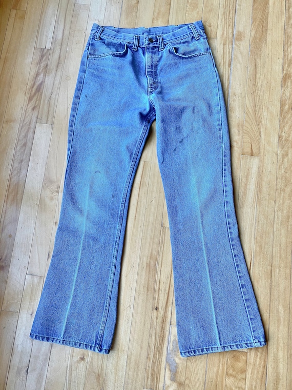 Vintage Jeans Plain Pockets High Rise Bootcut 30 … - image 1