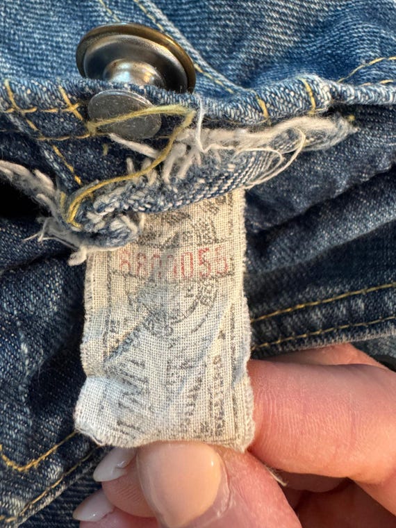 Vintage Denim Jacket, Lee Riders 1970s Trucker Je… - image 10