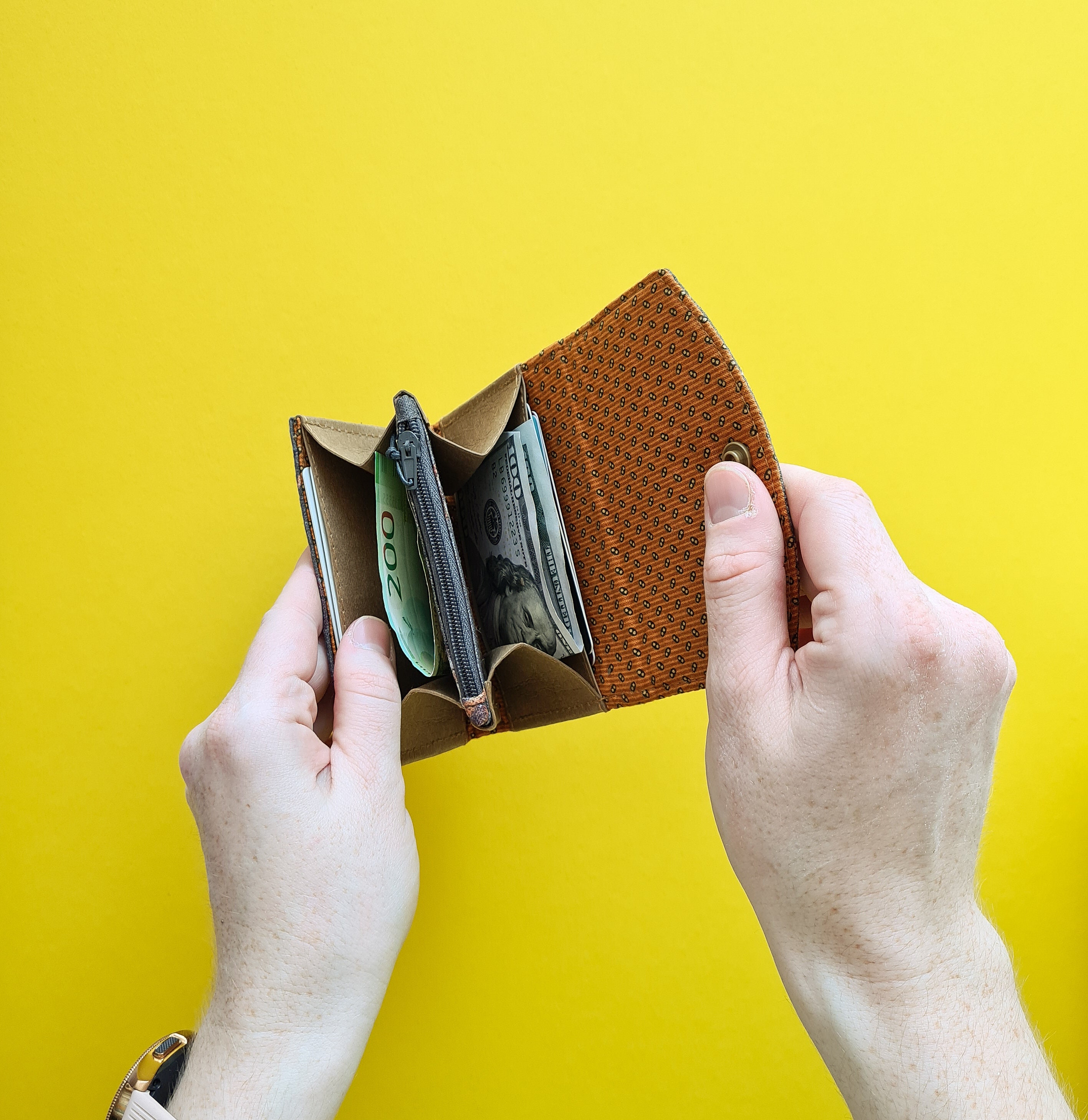 Owl wallet Small womens wallet Vegan wallet women Fabric Etsy