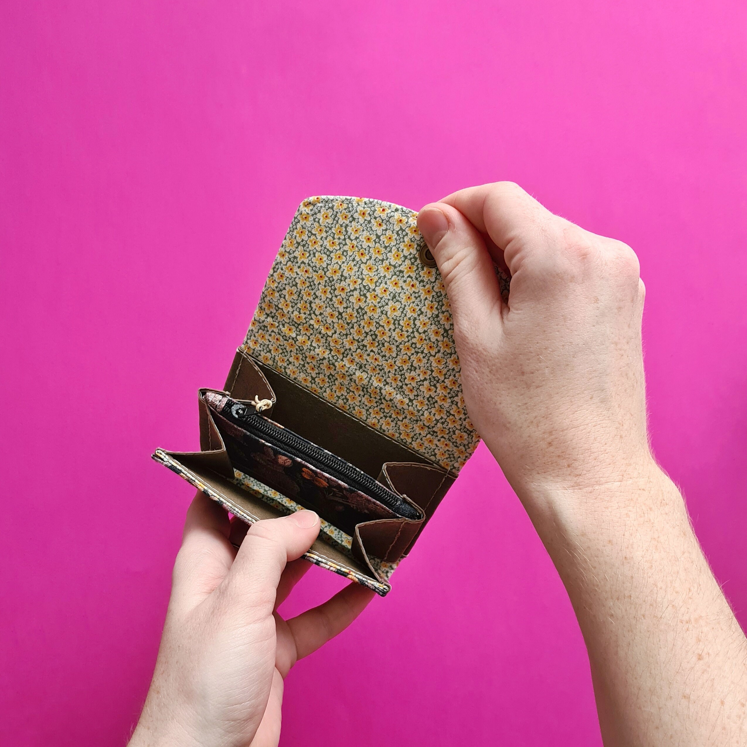 Small womens wallet Vegan wallet women Rabbit purse Fabric Etsy