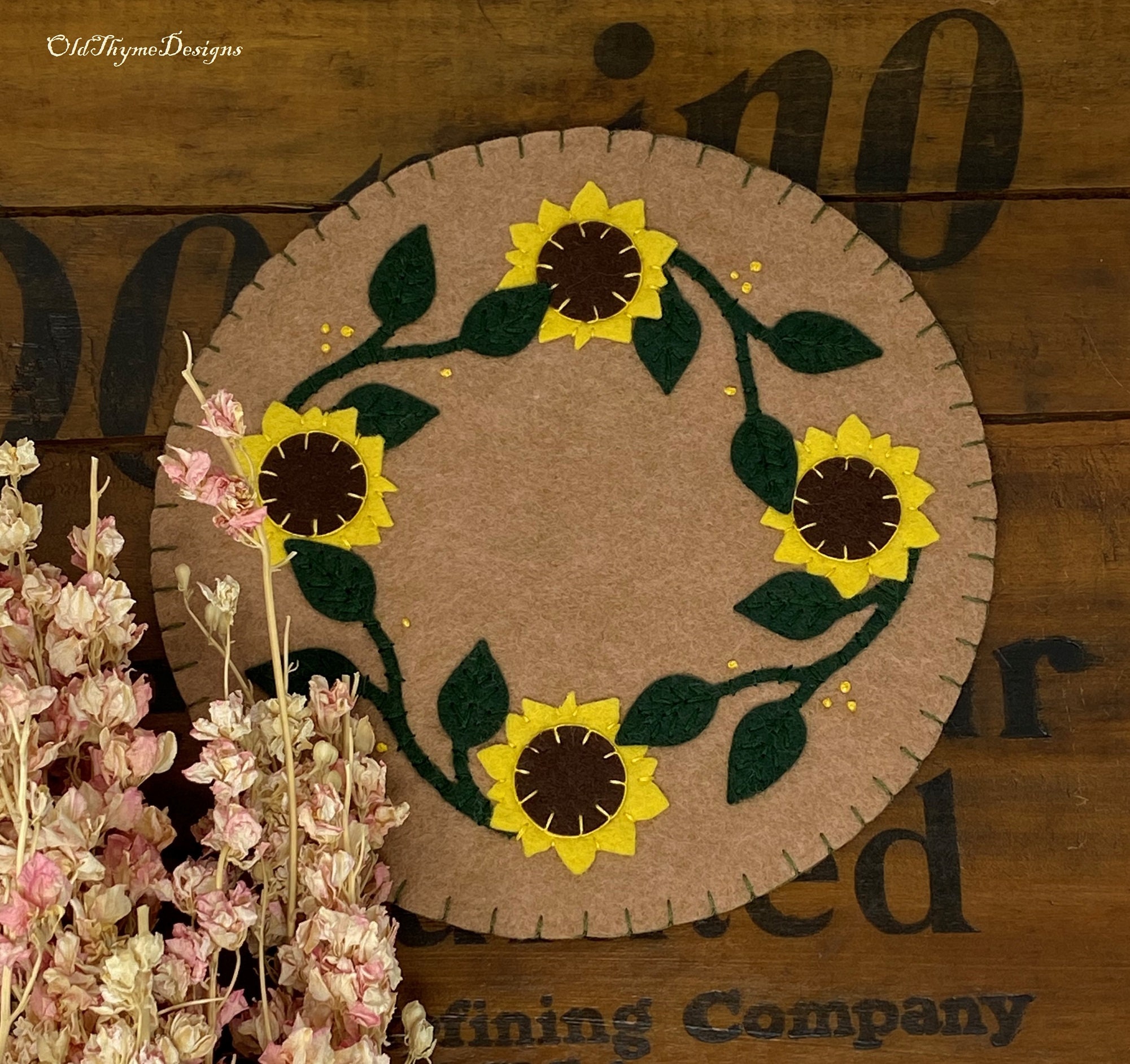 Spring Penny Rugs Primitive Penny Rugs