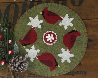 Christmas Penny Rug | Etsy