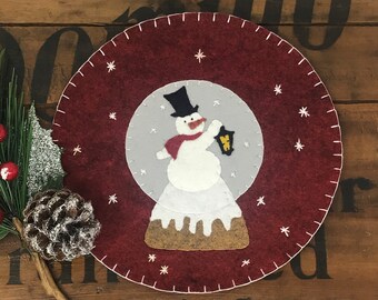 Christmas Penny Rug | Etsy