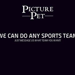 Custom American Football Pet Portrait: Kansas City Jersey Art image 3