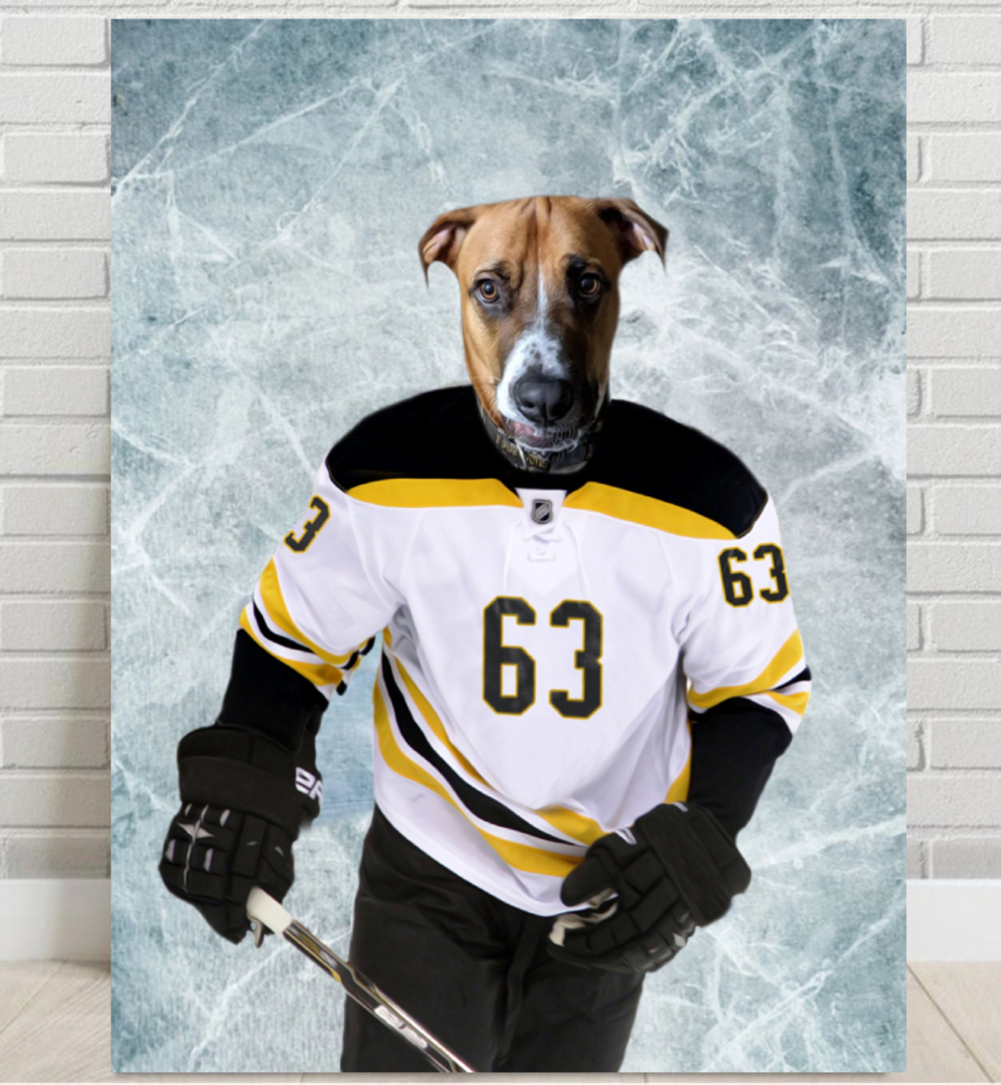 NHL Boston Bruins Jersey for Dogs & Cats, Small. - Let Your Pet Be