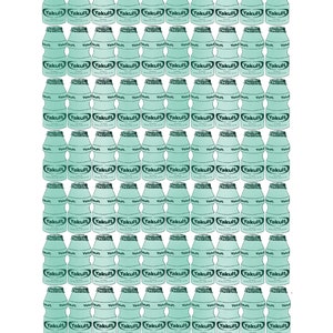 Impresión de póster de botellas de Yakult / Ilustración de bebida / Arte pop / Arte digital